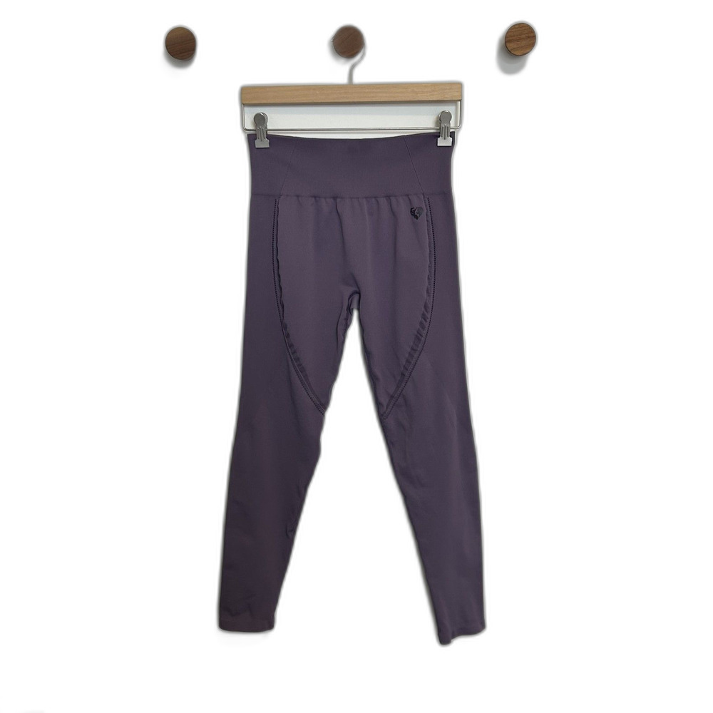 Womens Best Womens Athletic Leggings Size XL Purple Causal Gym Running